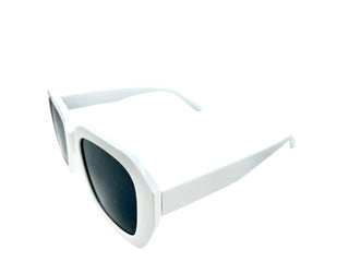 Luv and Co. Sunglasses White Frames