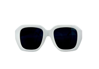 Luv and Co. Sunglasses White Frames