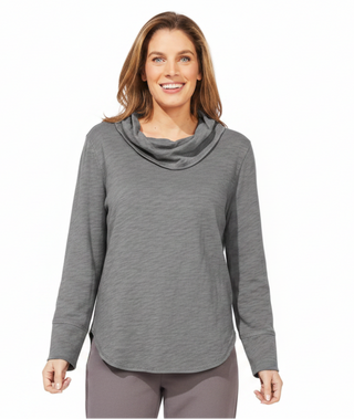 Escape High Lo Cowl neck Top