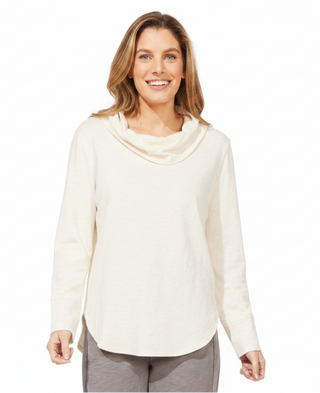 Escape High Lo Cowl neck Top