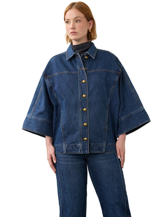 FDJ Kimono Sleeve Denim Jacket