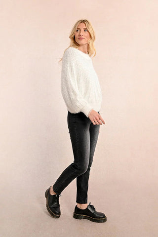 Molly Bracken Batwing sleeve and Sequin Sweater