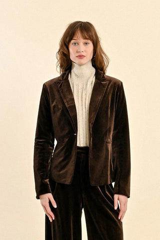 Molly Bracken Velvet Blazer