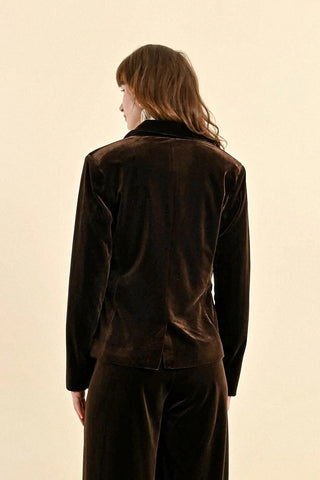 Molly Bracken Velvet Blazer