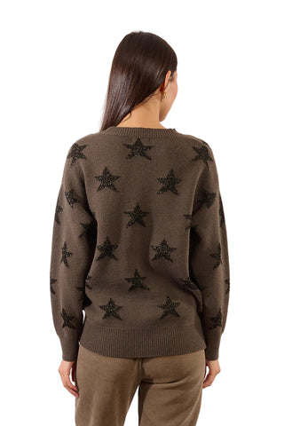 Molly Bracken Sweater with Star Pattern