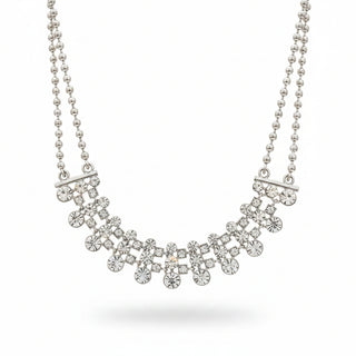 Merx Bead/Rhinestone Necklace