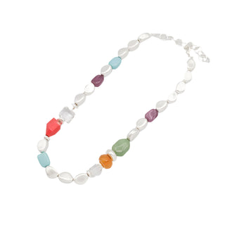 Caracol Glass Beaded Necklace