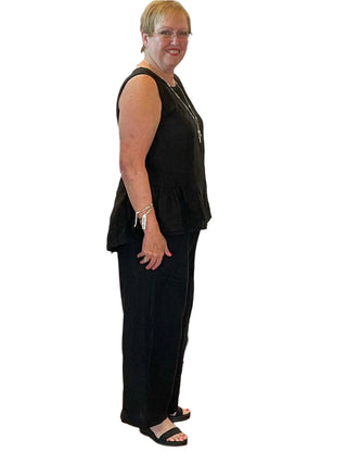 Made In Italy Linen Top