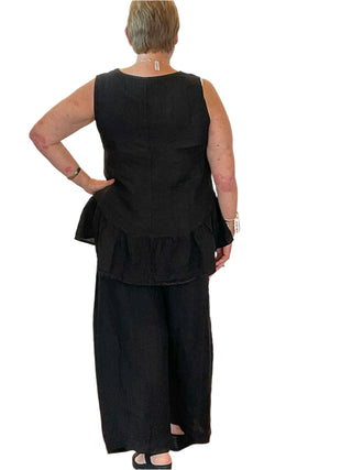 Made In Italy Linen Top