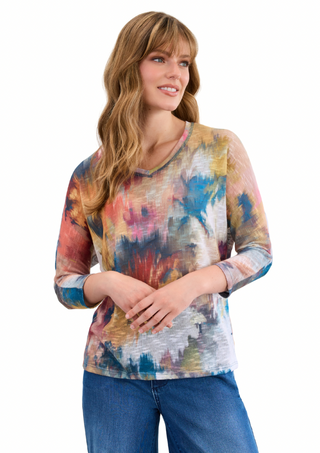FDJ Fall Bouquet Top