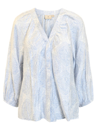 B. Copenhagen Blue Blizzard Blouse