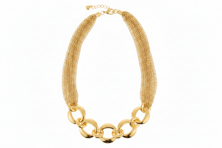 Merx Mesh Strand Necklace