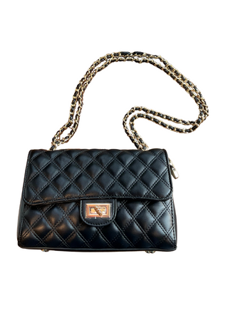 Crystale Quilted Bucket Purse