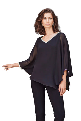 Frank Lyman Rhinestone Detail Blouse