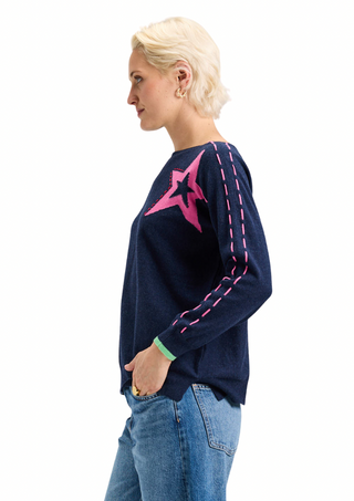 Zacket & Plover Threaded Star Sweater