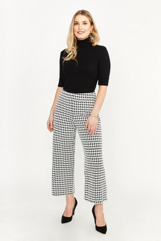 Hounds tooth print pants