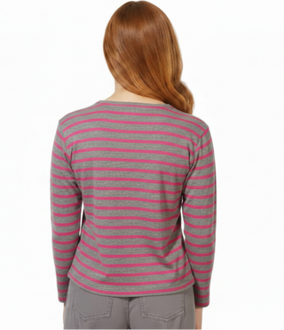 Escape Verona Stripe Layover T-shirt