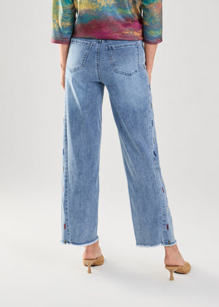 FDJ Pull on Straight ankle Jean