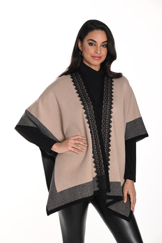 Frank Lyman Colour Blocked Cape