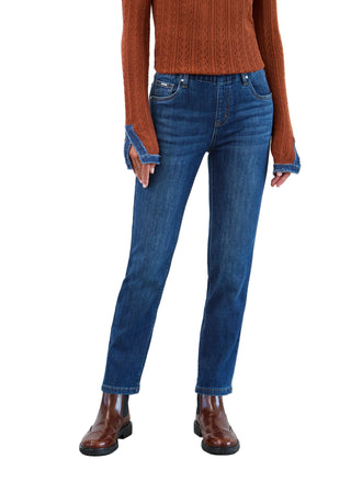 FDJ Basic Pull on Jean Dark Wash