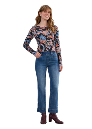 FDJ Pull-On Boot Ankle Denim