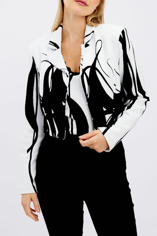 Collared Bolero jacket