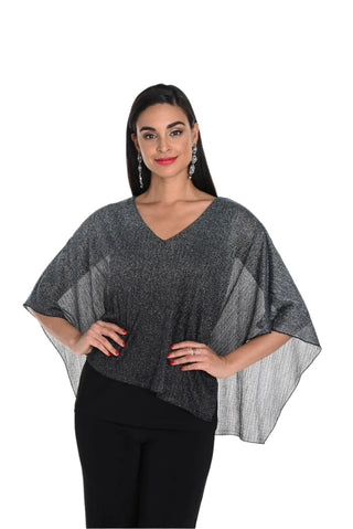 Frank Lyman Sparkly over lay top