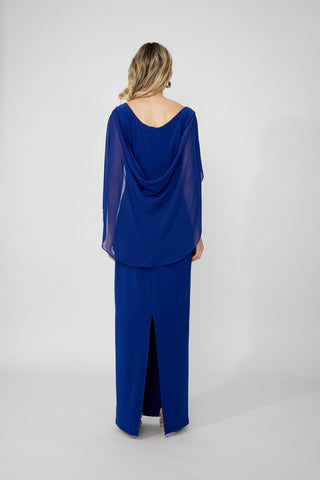 Frank Lyman Ruched Front Gown