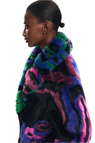 Desigual Fur coat