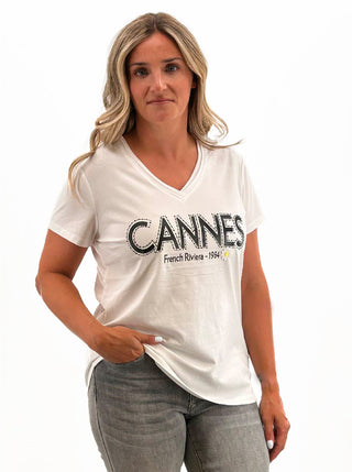 Orly V neck "Cannes" T-shirt