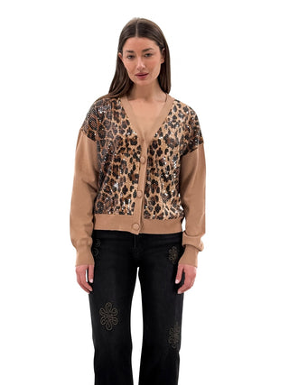 Orly Animal Print Cardigan
