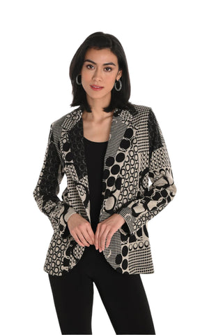 Frank Lyman Multi Circle Blazer