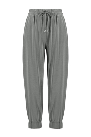 Gray sweatpants on a white background