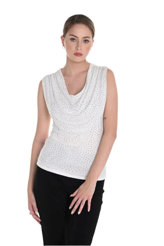 Frank Lyman Drape front top