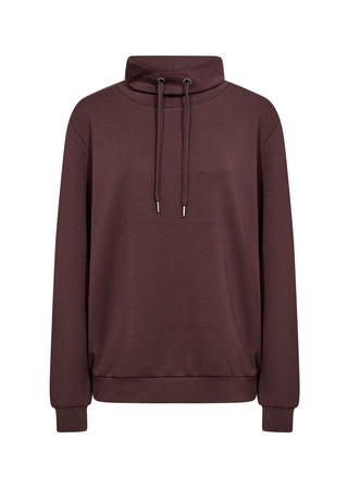 Brown hoodie on a white background