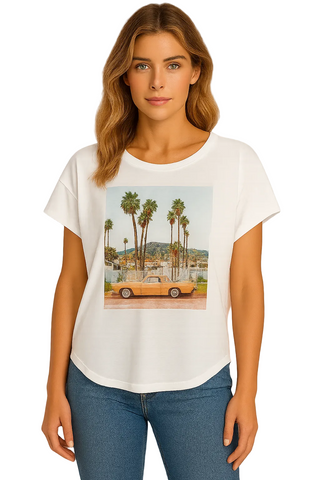 Orly Island Car T-shirt