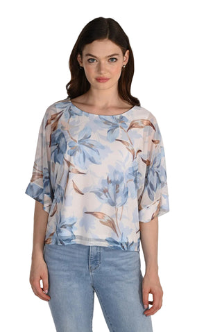 Frank Lyman Floral Top
