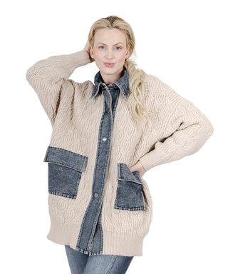Funsport Cable Knit Cardigan