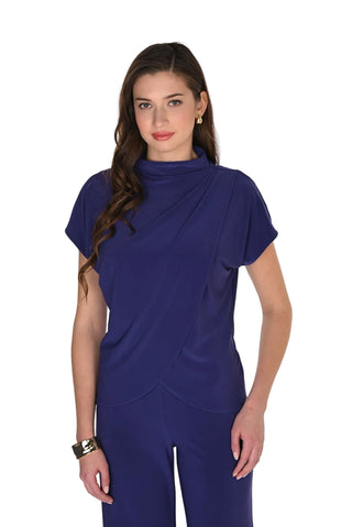Frank Lyman Drape Front Top