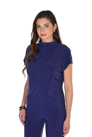 Frank Lyman Drape Front Top