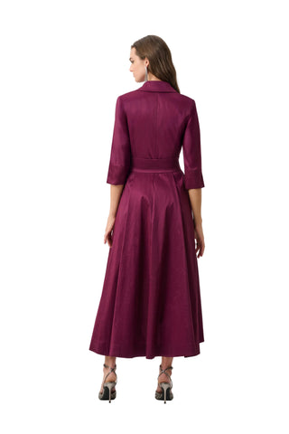 Joseph Ribkoff Signature Taffeta Wrap Dress