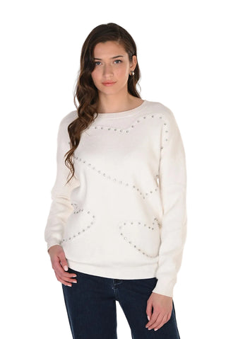 Frank Lyman Heart Detail Sweater
