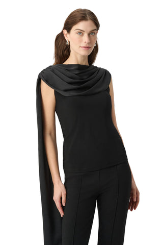 Joseph Ribkoff Scarf Collar Fitted Top