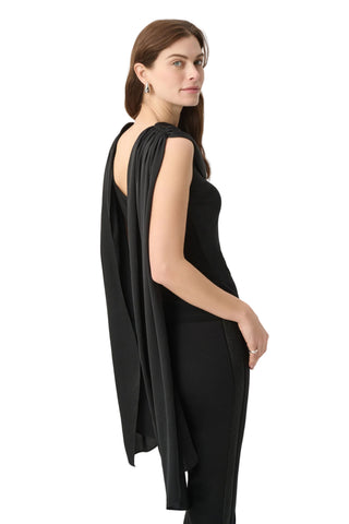 Joseph Ribkoff Scarf Collar Fitted Top