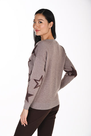 Frank Lyman Sweater with Star Detail