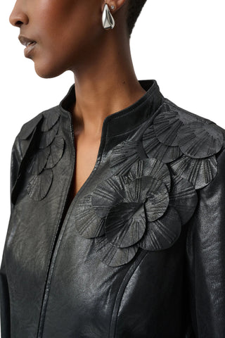 Joseph Ribkoff Embellished Suede Jacket
