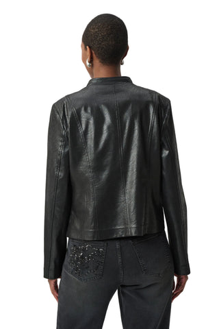 Joseph Ribkoff Embellished Suede Jacket