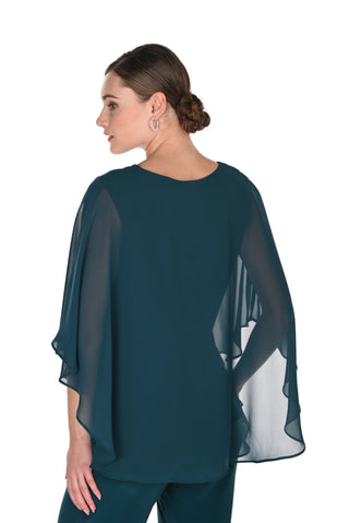 Frank Lyman Chiffon Layered Top