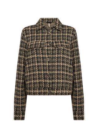 Plaid patterned shirt on a white background