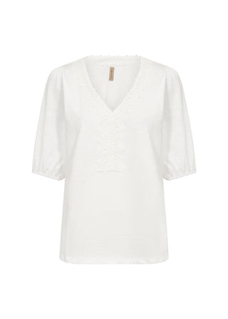 Soya Concept Lace Detail V neck Top
